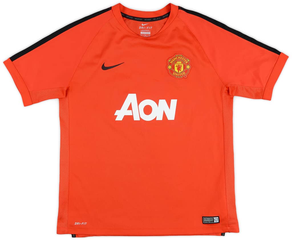 2014-15 Manchester United Nike Training Shirt - 8/10 - (XL.Boys)