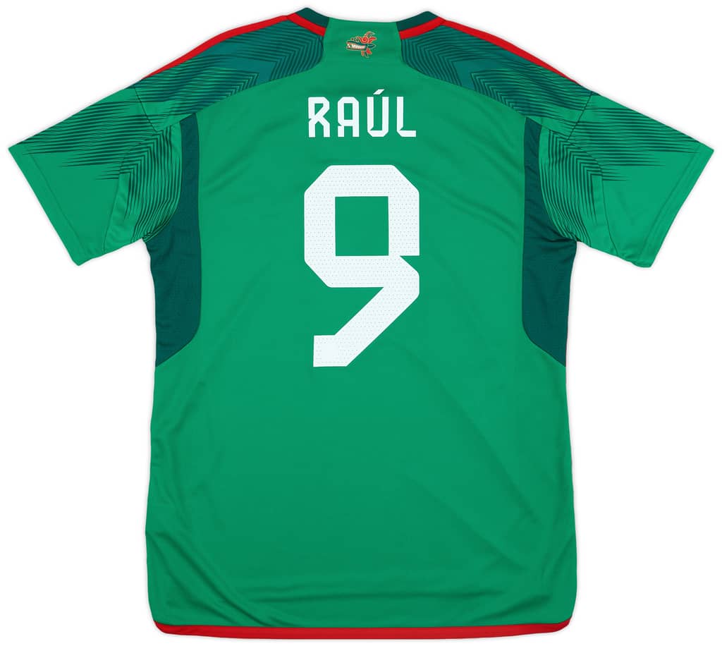 2022-23 Mexico Home Shirt Raul #9 - As New