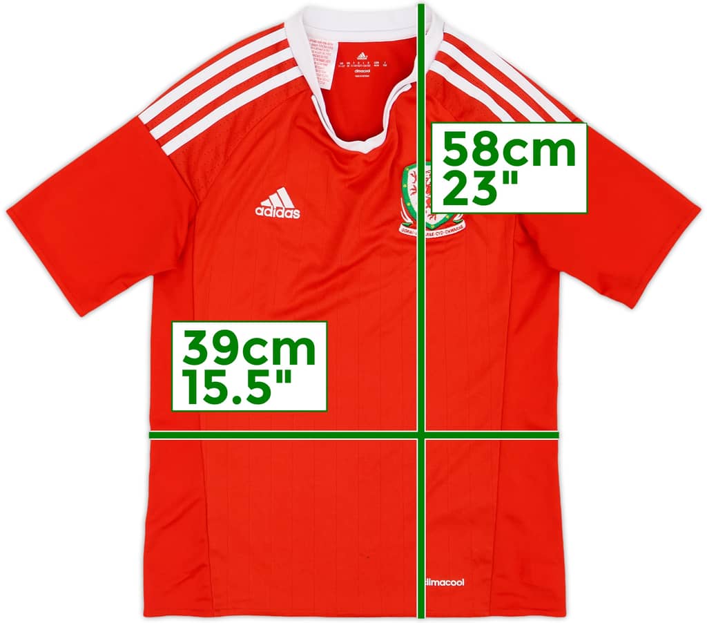 2016-17 Wales Home Shirt - 7/10 - (M.Boys)