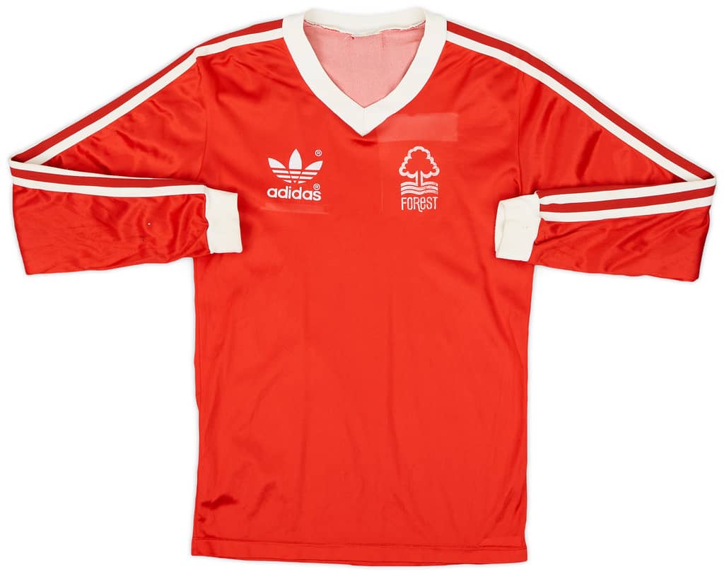 1977-80 Nottingham Forest Home L/S Shirt - 7/10 - (XS)