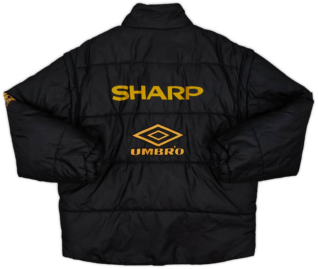 1994-96 Manchester United Umbro Padded Bench Coat - 8/10 - (L)