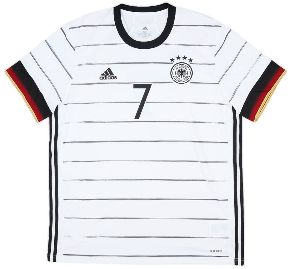 2020-21 Germany Home Shirt Havertz #7 - 10/10 - (XL)