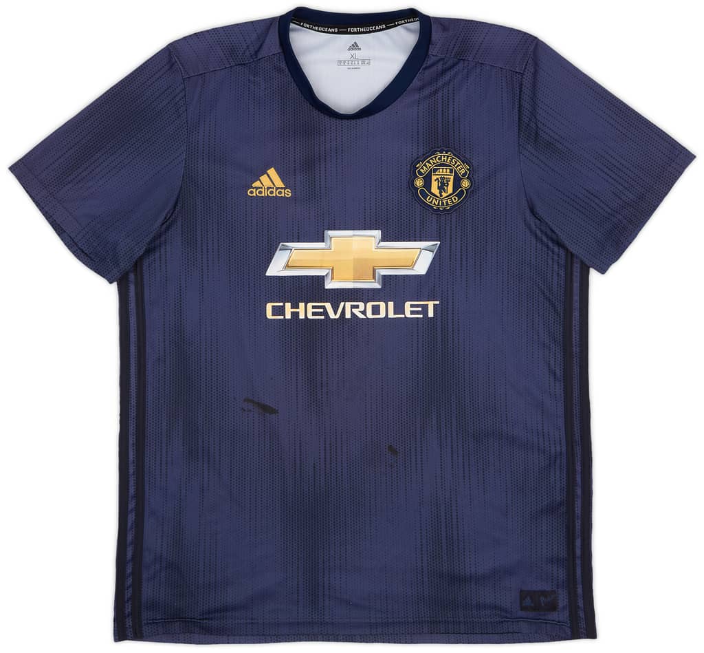 2018-19 Manchester United Third Shirt Martial #11 - 5/10 - (XL)