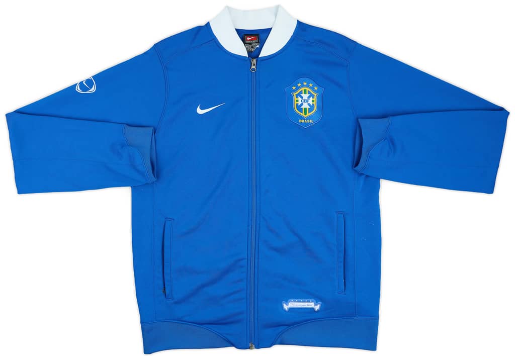 2006-07 Brazil Nike Track Jacket - 6/10 - (L)