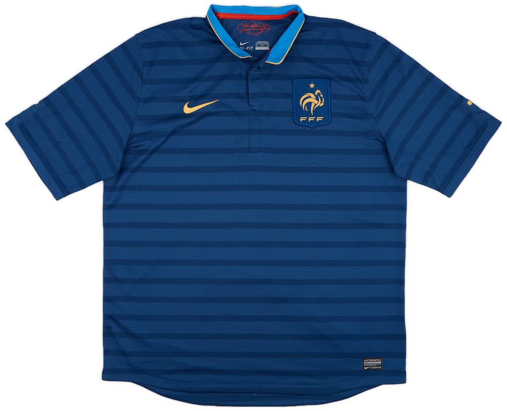 2012-13 France Home Shirt - 9/10 - (XL)