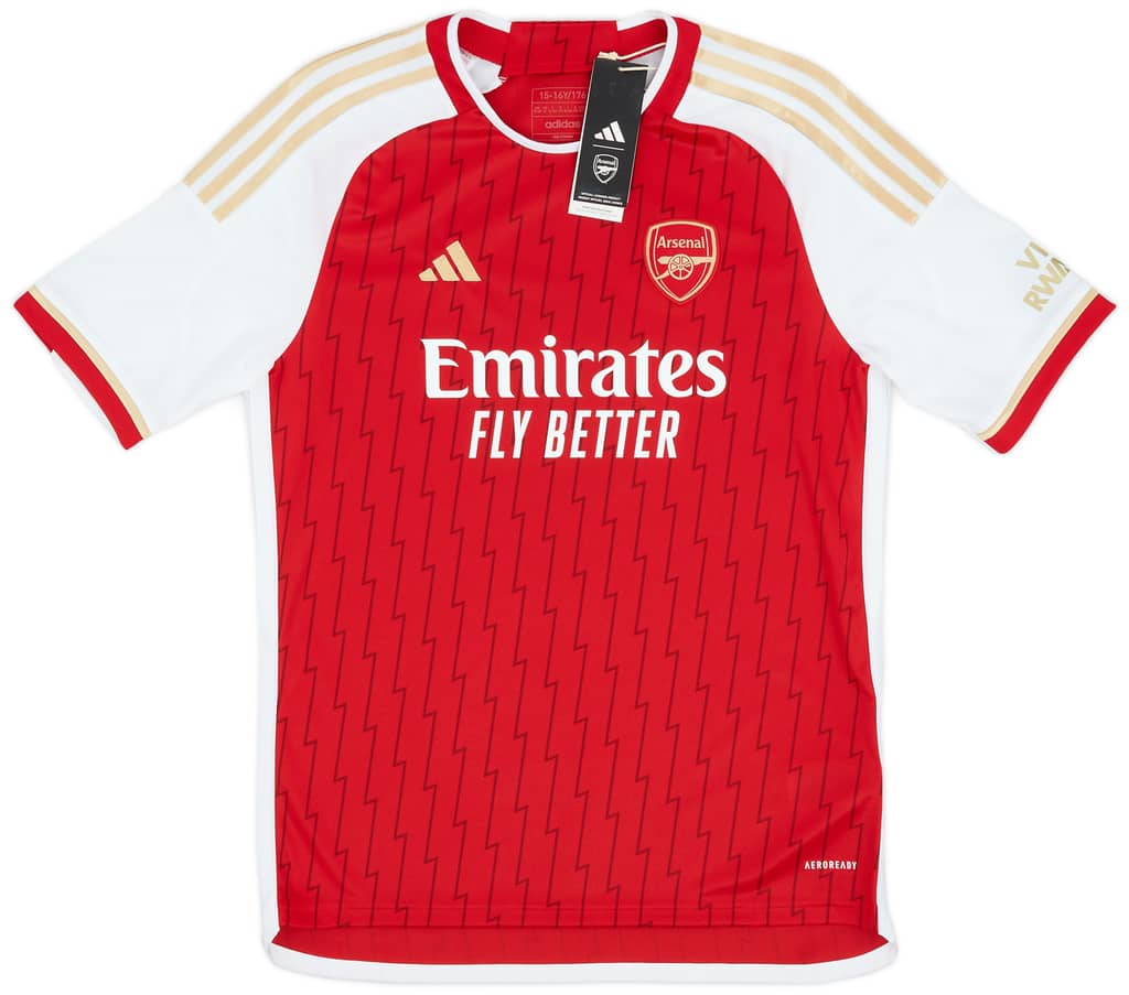 2023-24 Arsenal Home Shirt Odegaard #8 (KIDS)