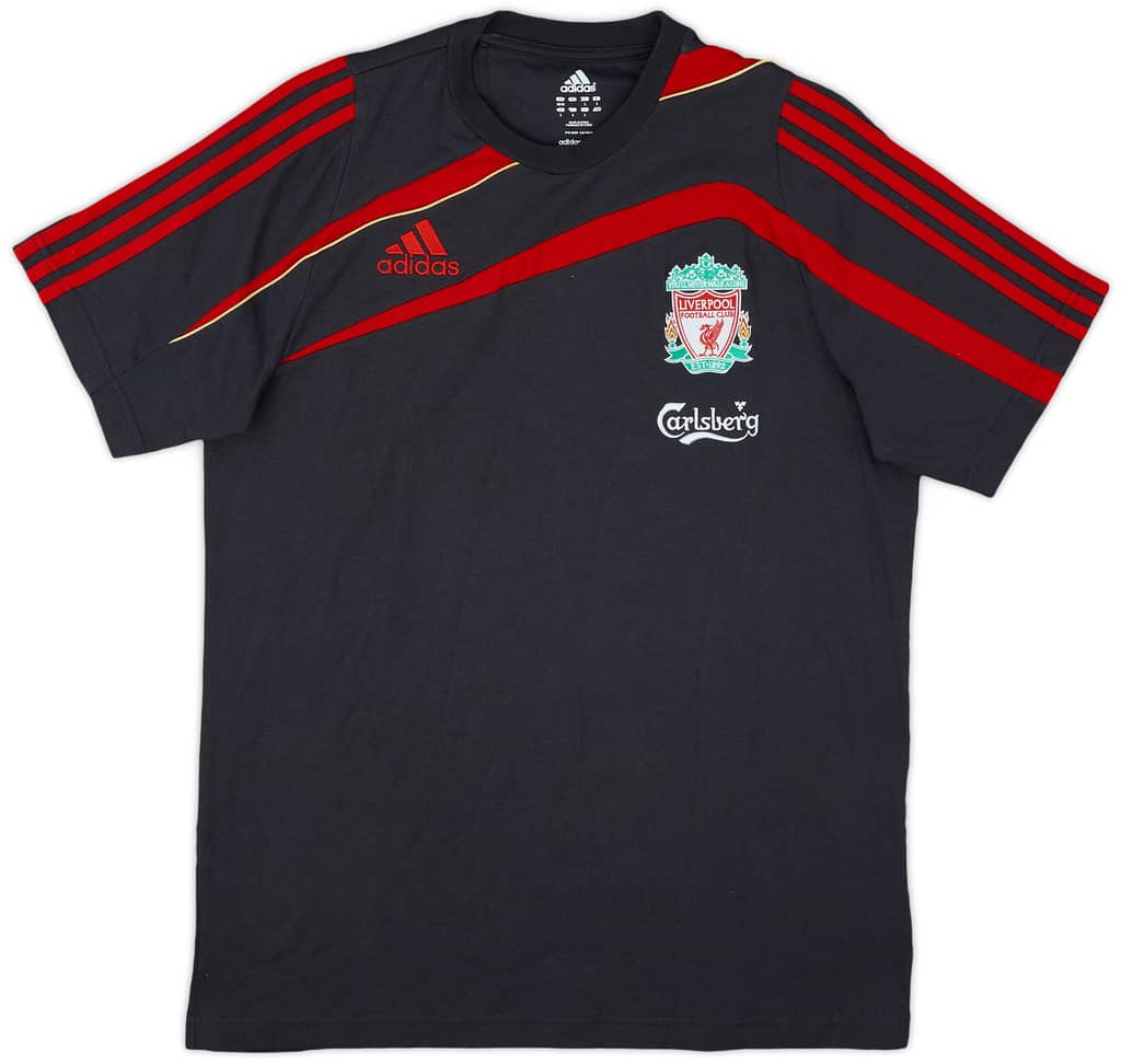 2009-10 Liverpool adidas Training Shirt - 9/10 - (M)