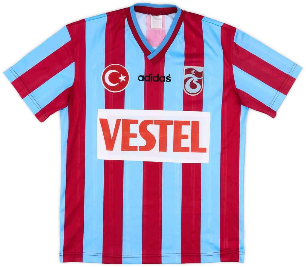 1995-96 Trabzonspor Match Issue Home Shirt #8