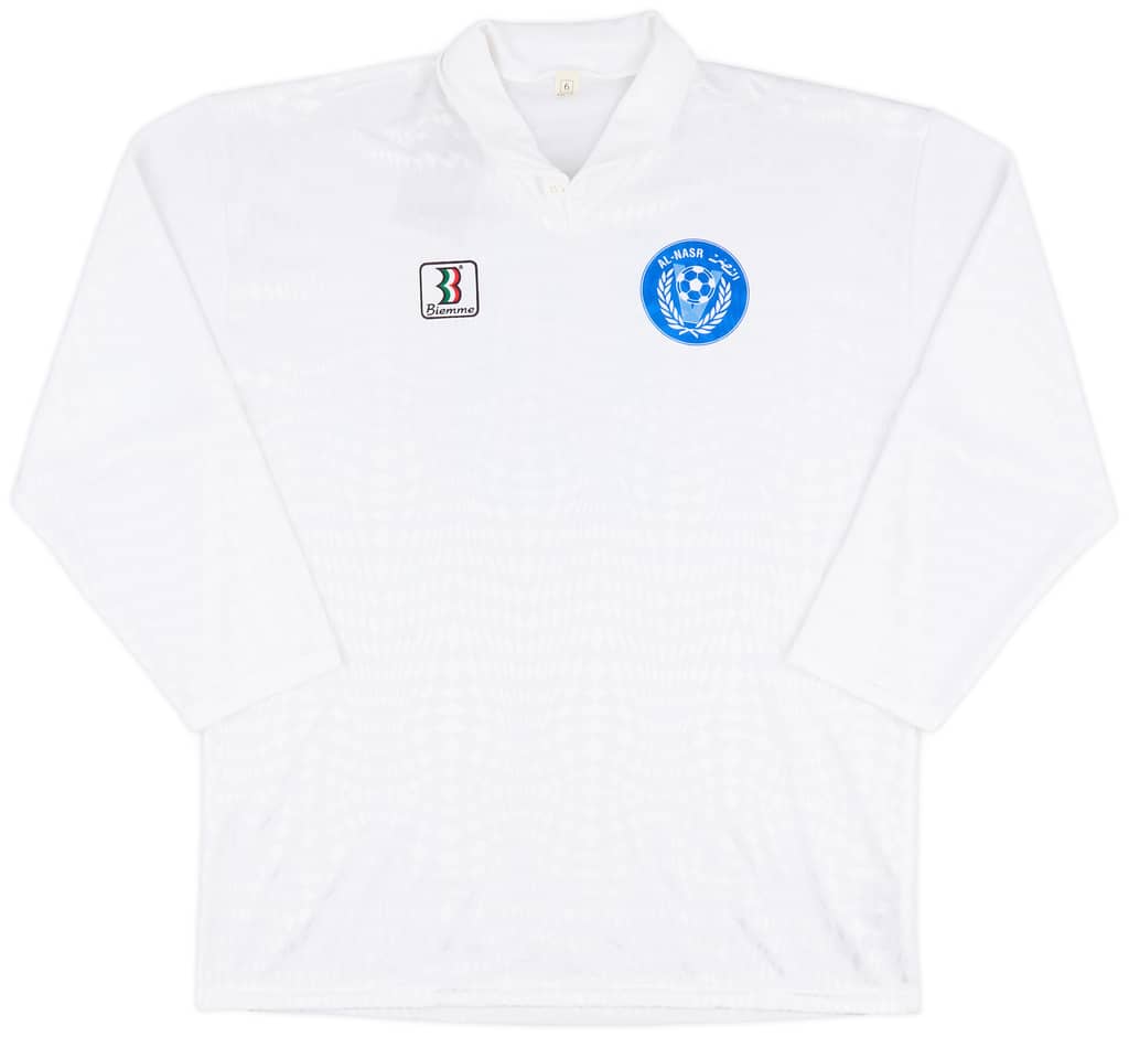 1998 Al-Nasr Match Worn Away L/S Shirt #13 (v Netherlands Olympic)