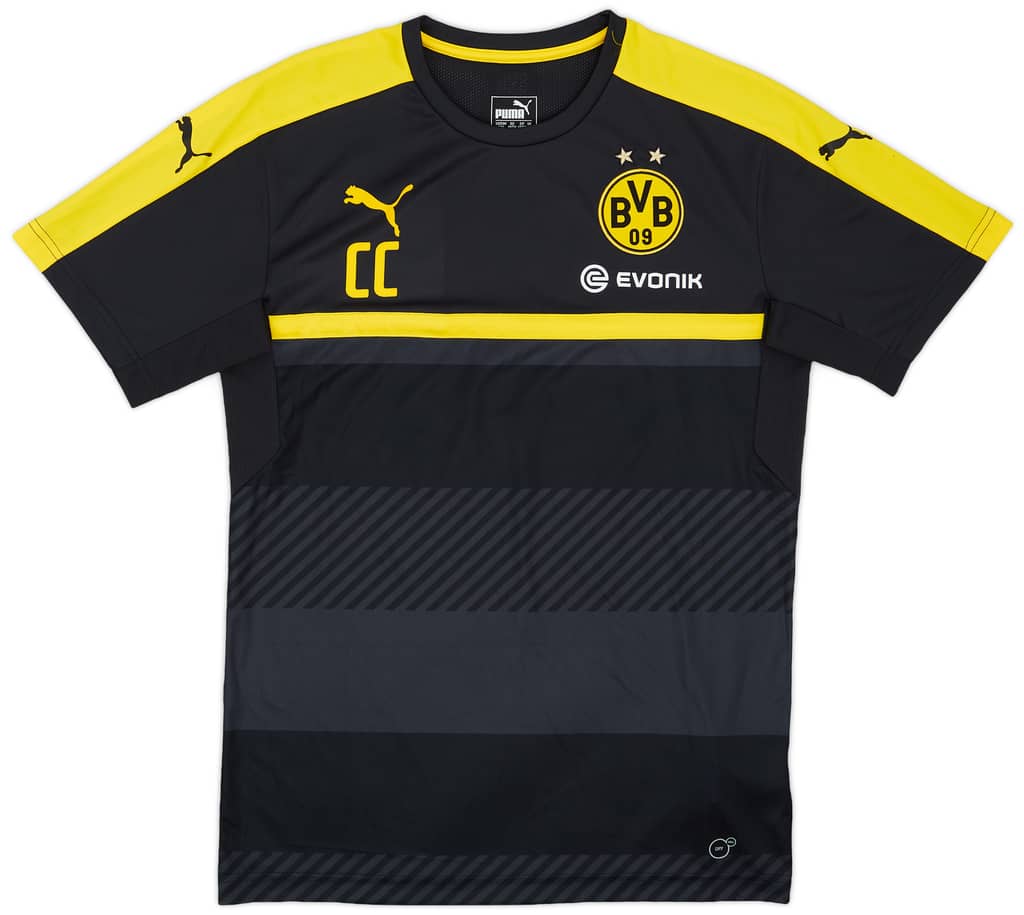 2016-17 Dortmund Staff Issue Puma Training Shirt 'CC' - 9/10 - (M)