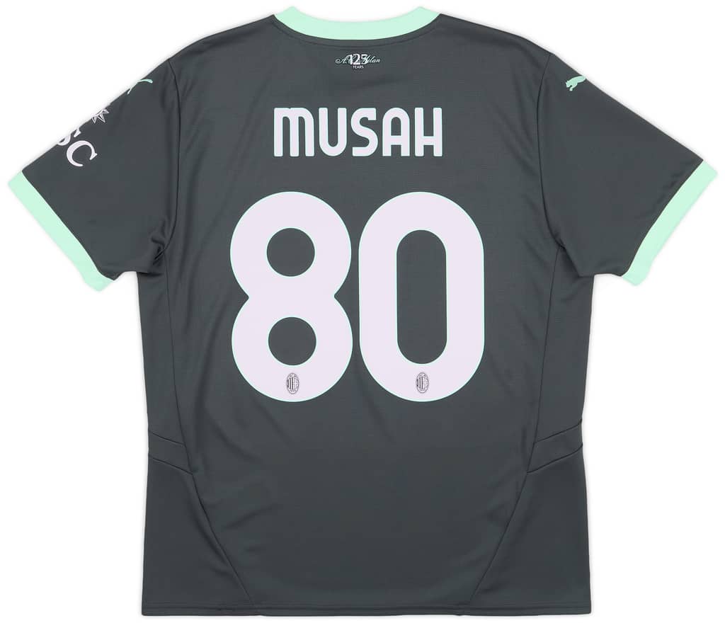 2024-25 AC Milan Third Shirt Musah #80