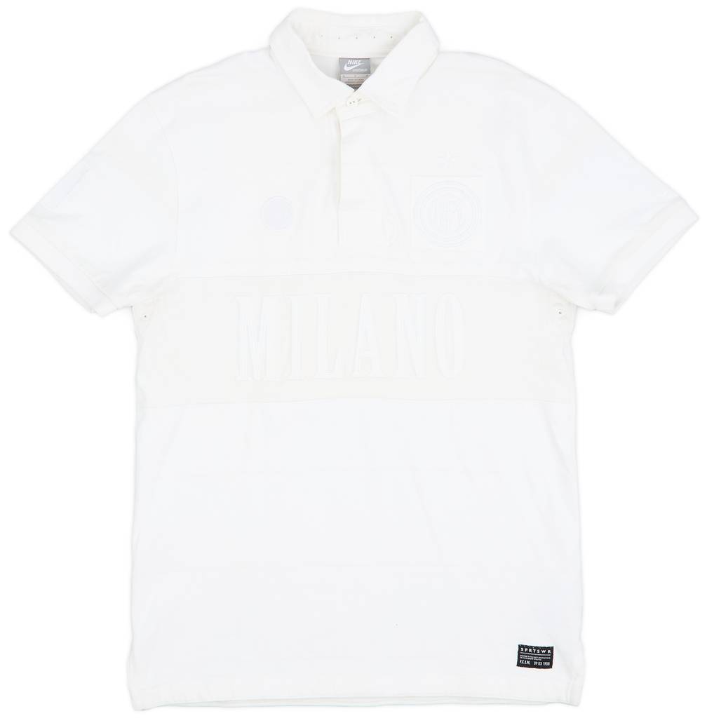 2012-13 Inter Milan Nike Heritage Polo Shirt - 9/10 - (M)