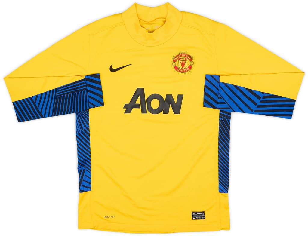 2011-12 Manchester United GK Shirt - 8/10 - (L.Boys)