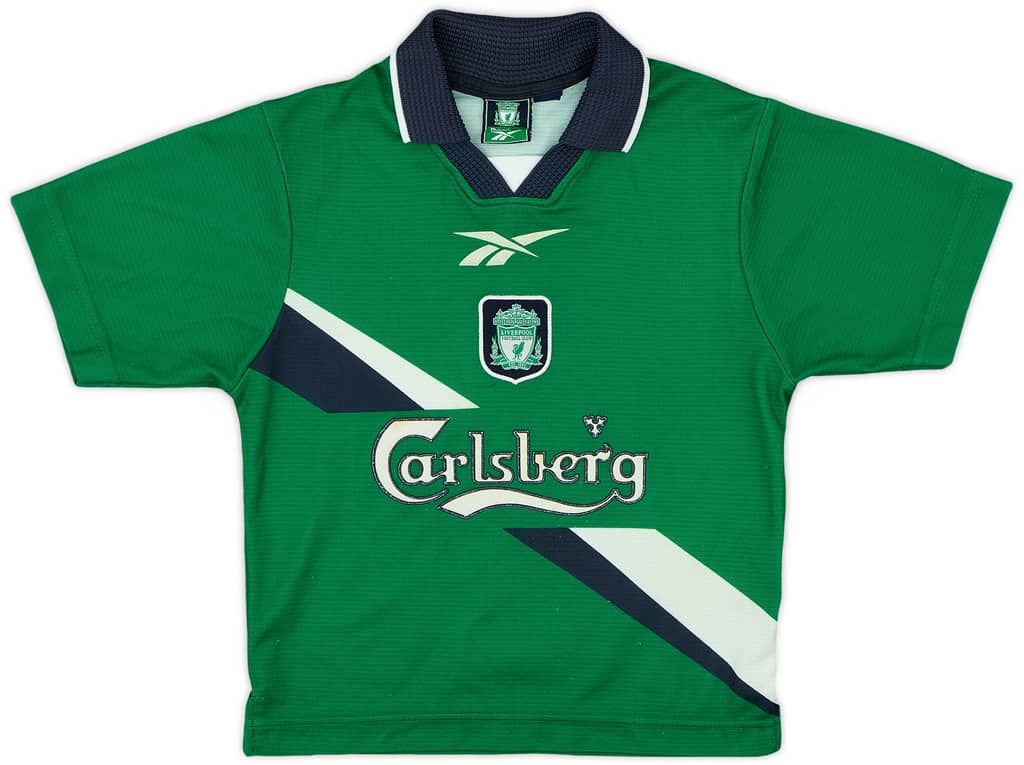 1999-00 Liverpool Away Shirt - 6/10 - (5-6 Years)