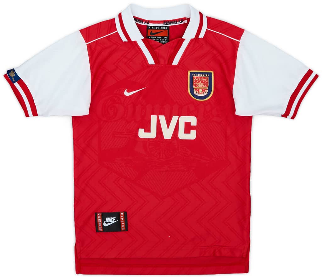 1996-98 Arsenal Home Shirt - 7/10 - (S.Boys)