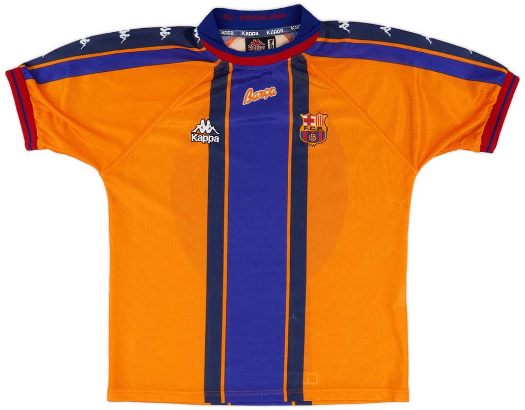 1997-98 Barcelona Away Shirt - 8/10 - (S)