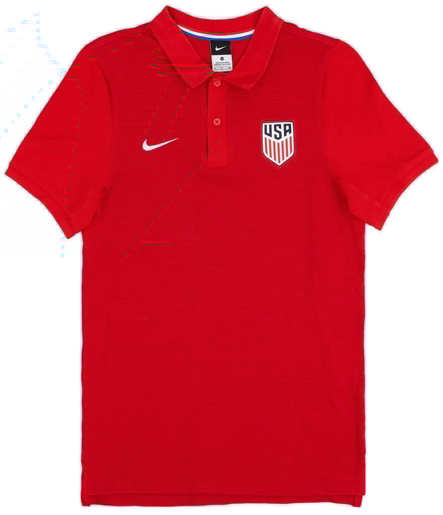 2016-17 USA Nike Polo Shirt - 8/10 - (S)