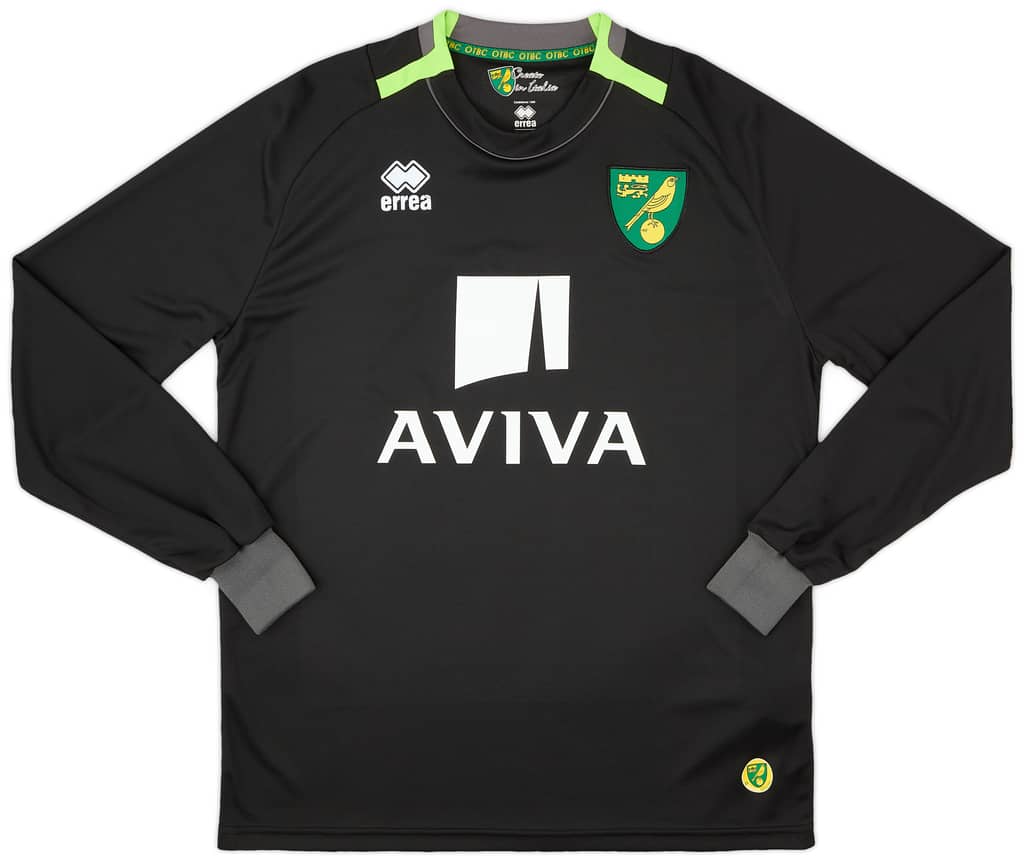2014-15 Norwich GK Shirt - As New