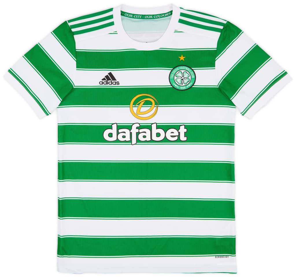 2021-22 Celtic Home Shirt - 10/10 - (S)