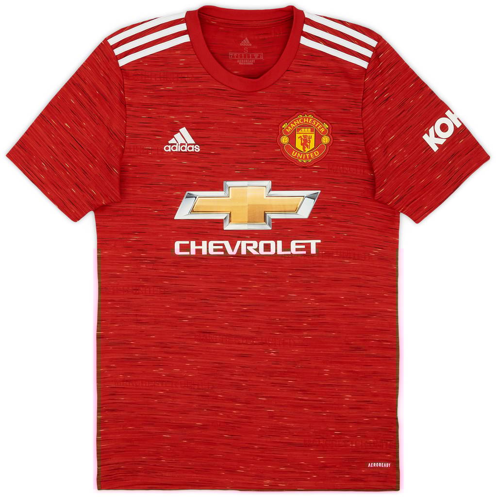 2020-21 Manchester United Home Shirt B.Fernandes #18 - 10/10 - (S)