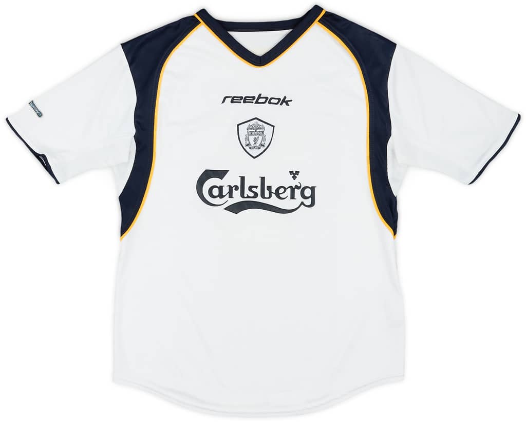 2001-03 Liverpool Away Shirt - 7/10 - (L.Boys)