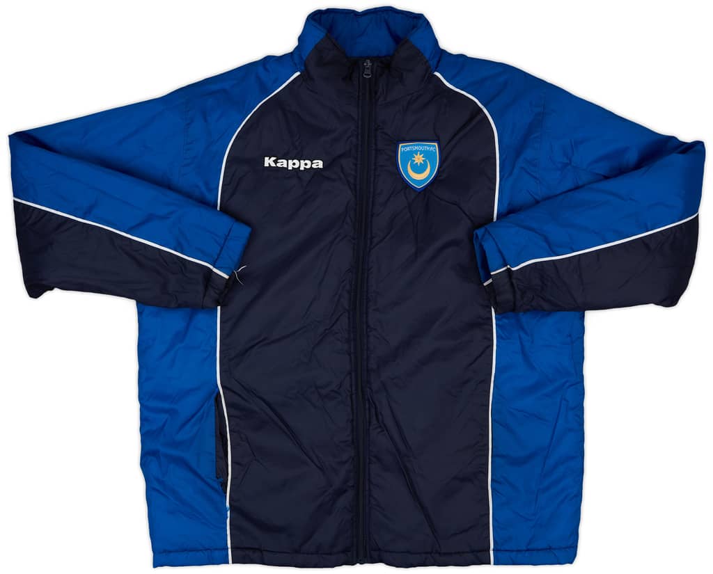 2010-11 Portsmouth Kappa Padded Bench Coat - 8/10 - (XXL)