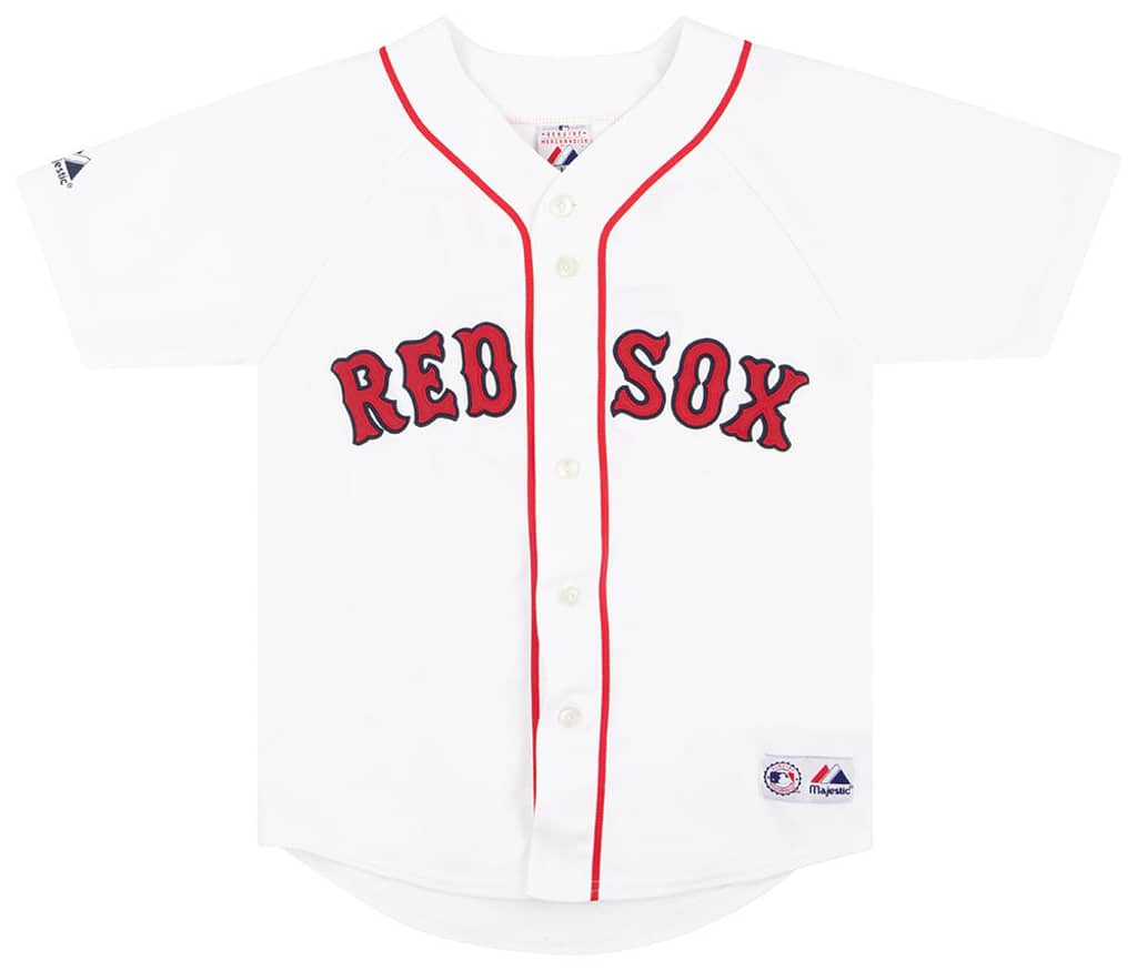2006-08 Boston Red Sox Beckett #19 Majestic Jersey (Home) Y