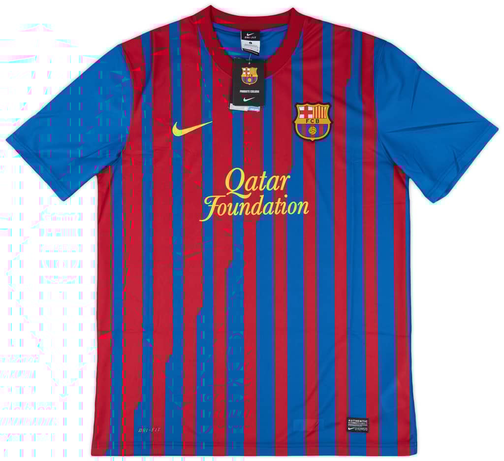 2011-12 Barcelona Basic Home Shirt Messi #10 (L)