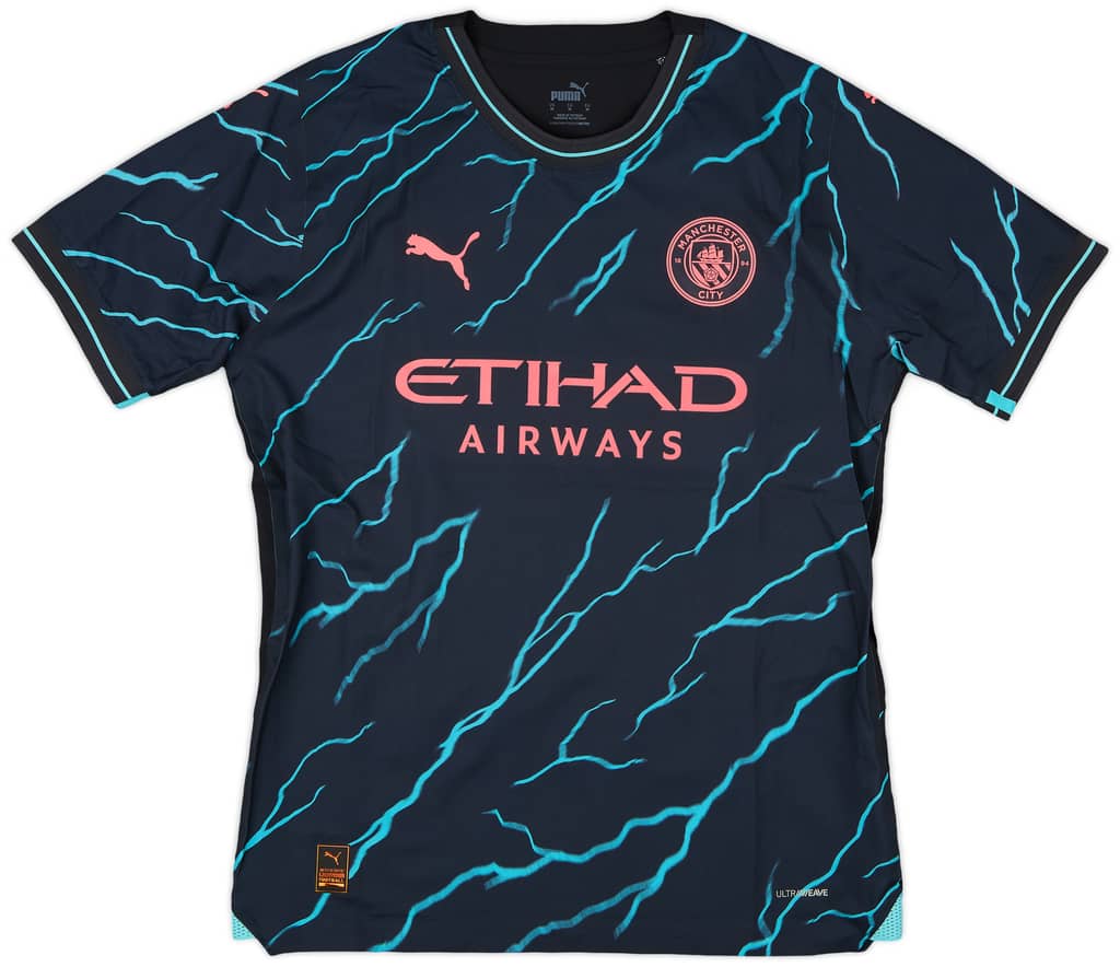 2023-24 Manchester City Player Issue Third Shirt Lewis #82