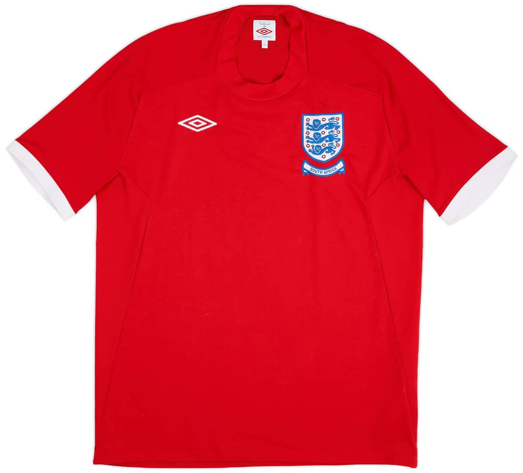 2010-11 England 'South Africa' Away Shirt - 9/10 - (L)