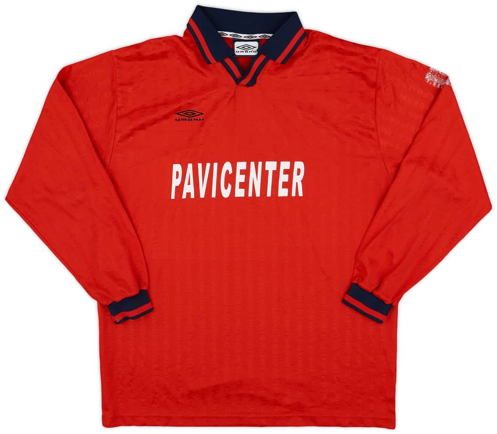 1990s Umbro Template L/S Shirt #4 - 8/10 - (L)