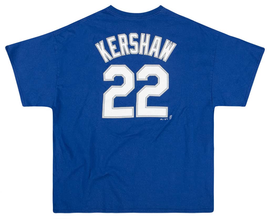2016 LA Dodgers Kershaw #22 Majestic Graphic Tee XXL