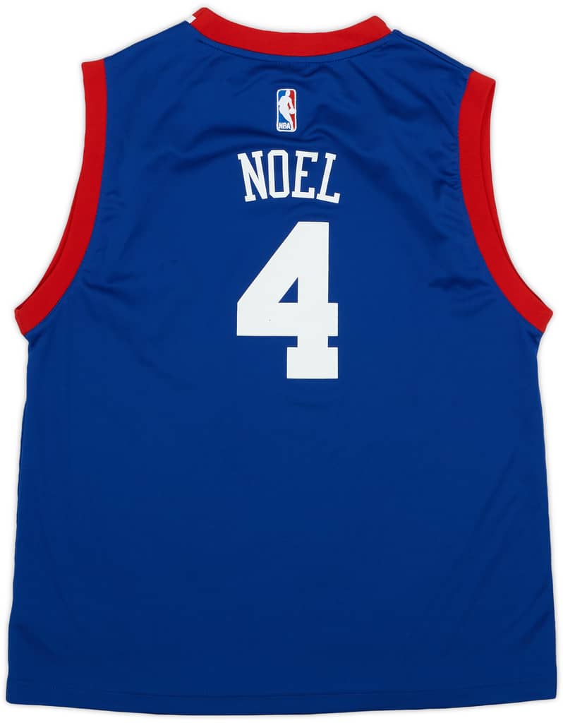 2014-15 Philadelphia 76ers Noel #4 adidas Away Jersey - 8/10 - (XL.Boys)