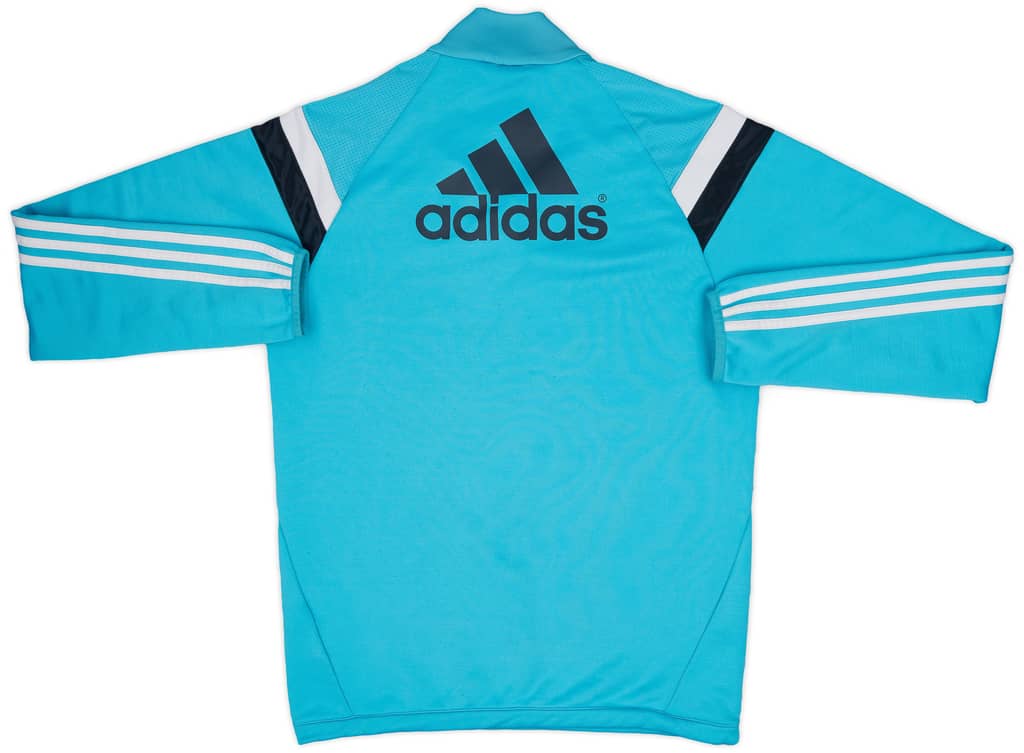 2014-15 Chelsea adidas 1/4 Zip Drill Top - 8/10 - (S)