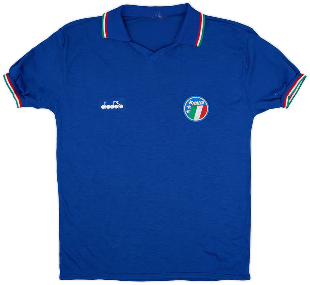 1986-88 Italy Home Shirt - 8/10 - (L)