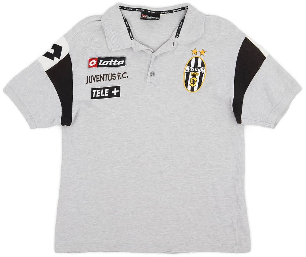 2000-01 Juventus Lotto Polo Shirt - 9/10 - (M)