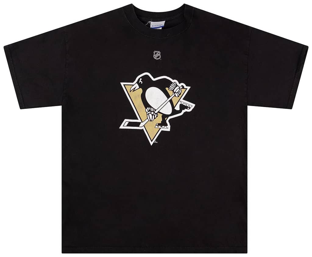 2005-08 Pittsburgh Penguins Crosby #87 Reebok Tee L