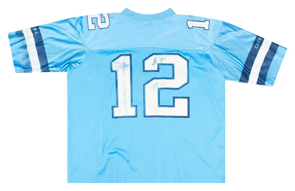 2002 North Carolina Tar Heels #12 Nike Jersey (Home) L