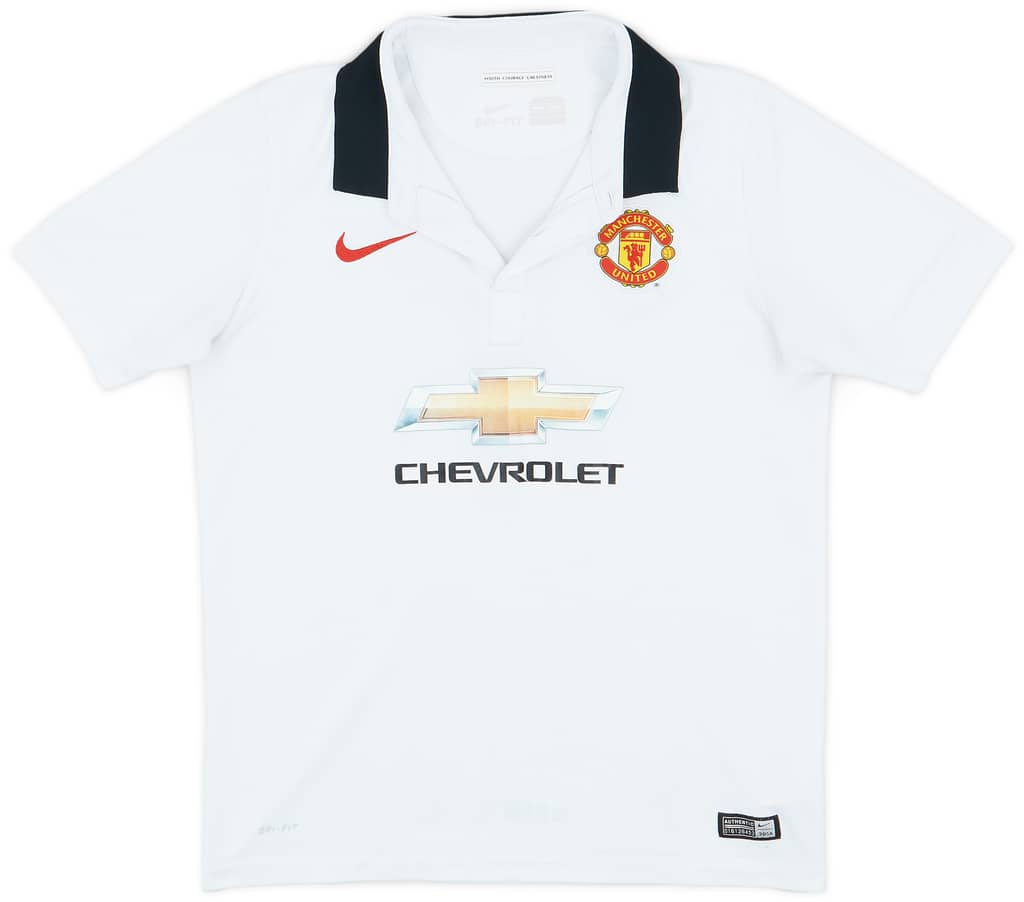 2014-15 Manchester United Away Shirt - 8/10 - (XL.Boys)