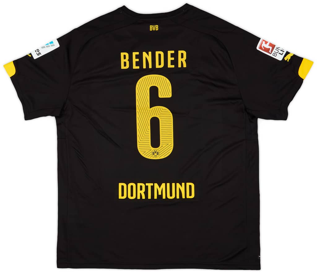2014-16 Borussia Dortmund Away Shirt Bender #6 (XL)