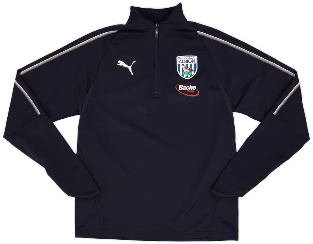 2018-19 West Brom Puma 1/4 Zip Training Top - 9/10 - (M)