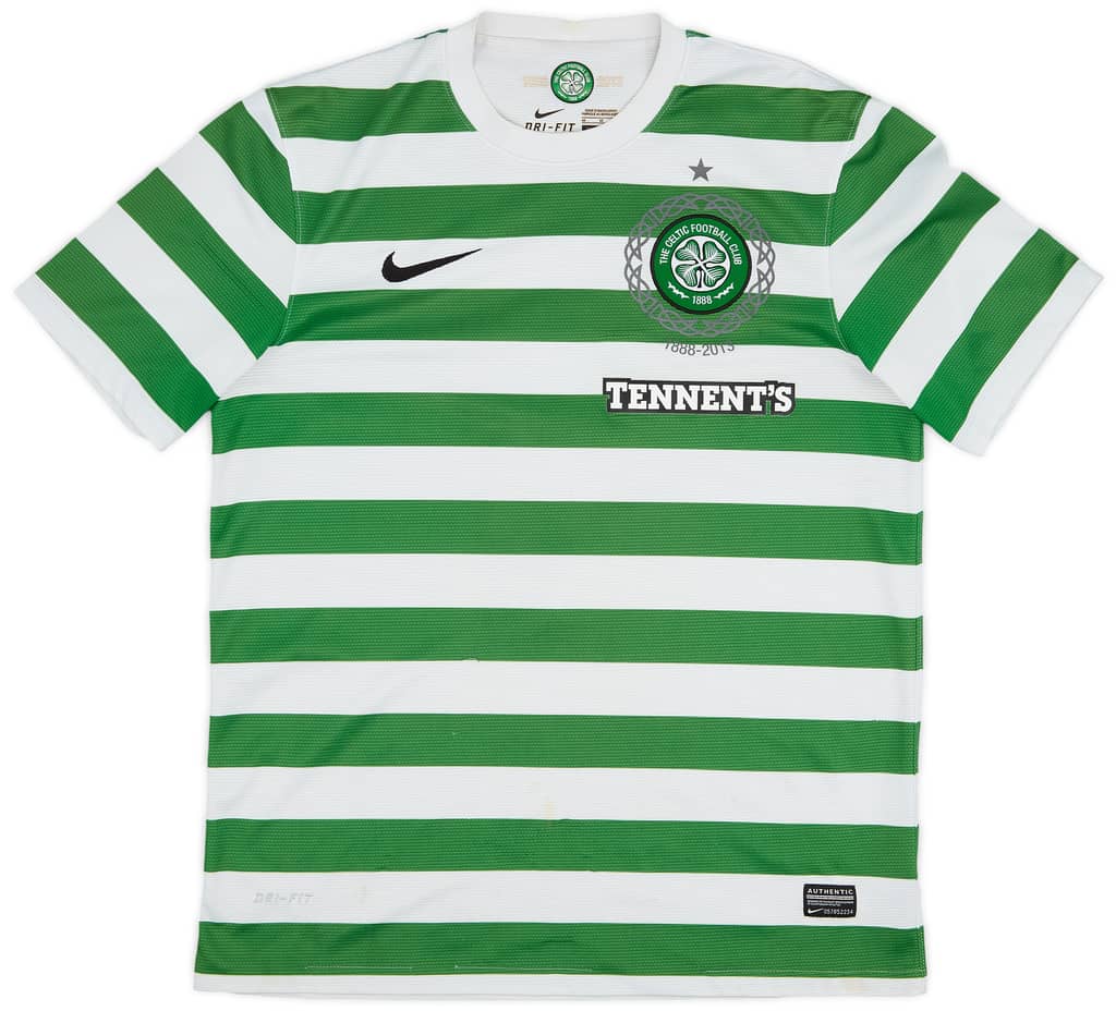 2012-13 Celtic '125th Anniversary' Home Shirt Brown #8 - 5/10 - (M)