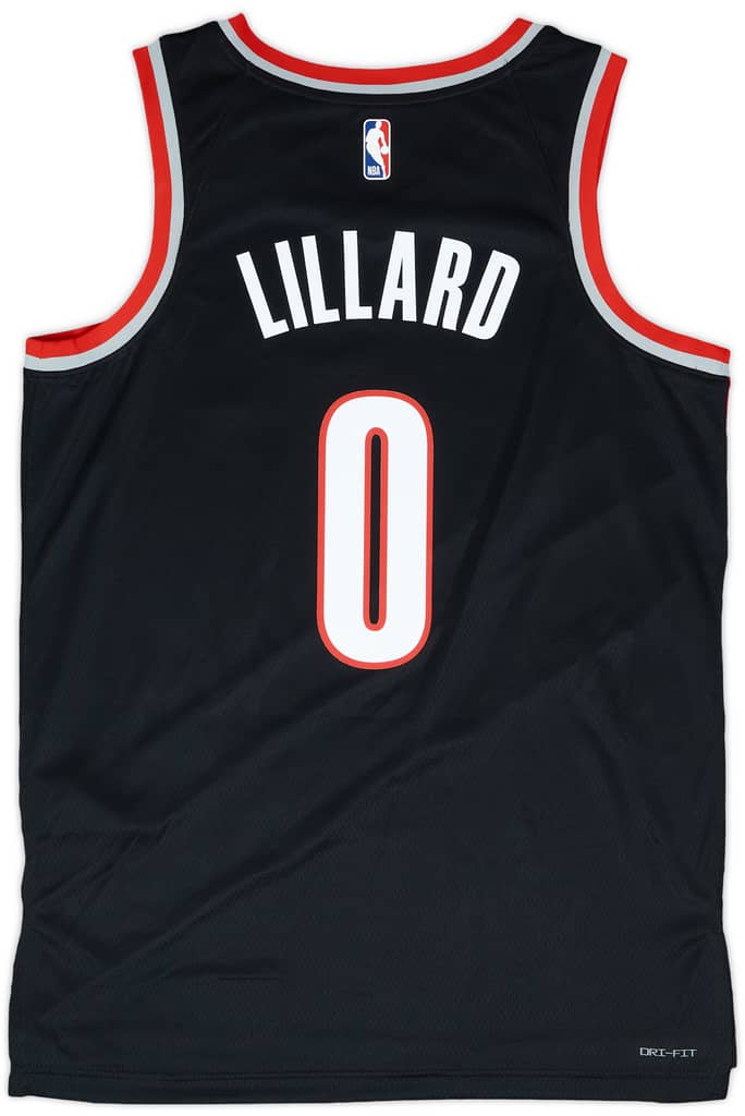 2017-23 Portland Trail Blazers Lillard #0 Nike Swingman Away Jersey (M)