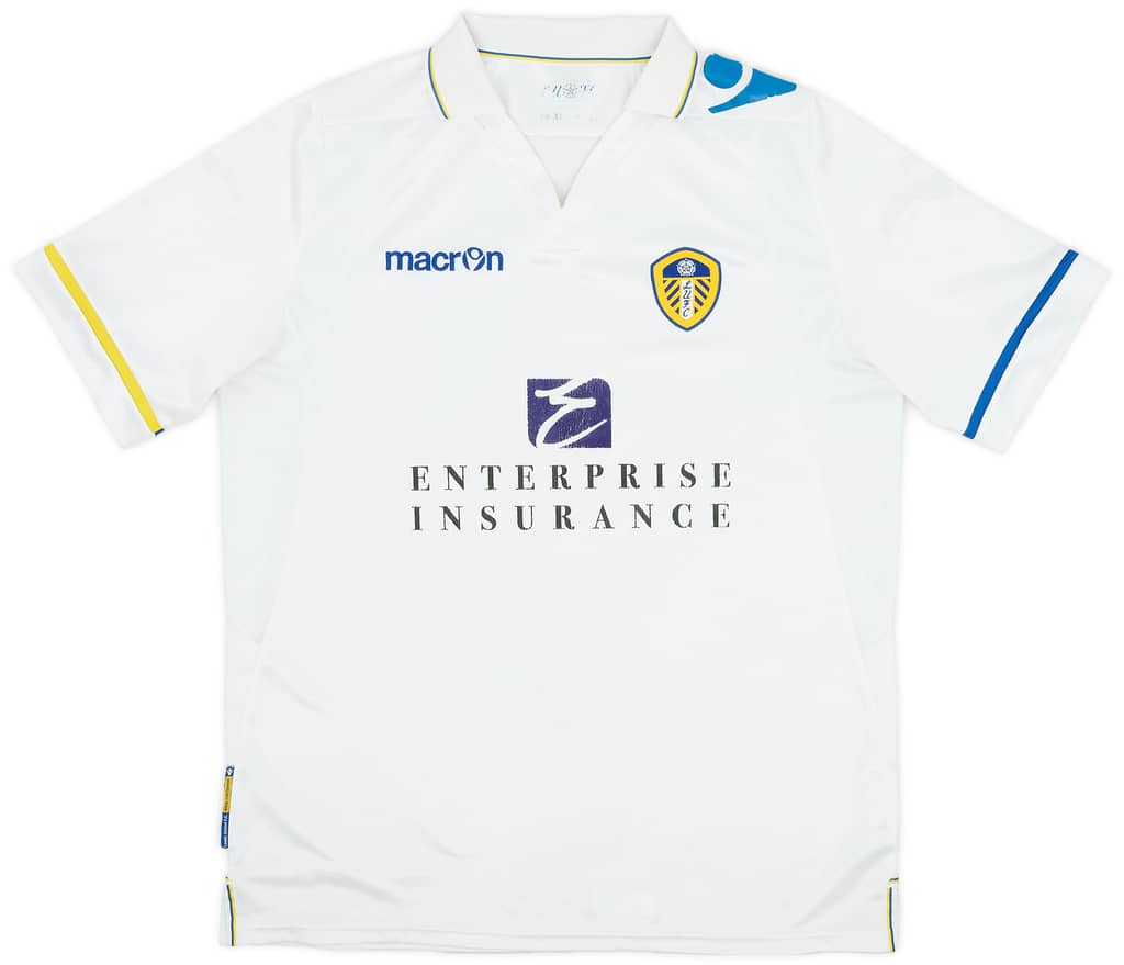 2011-12 Leeds United Home Shirt - 5/10 - (XL)