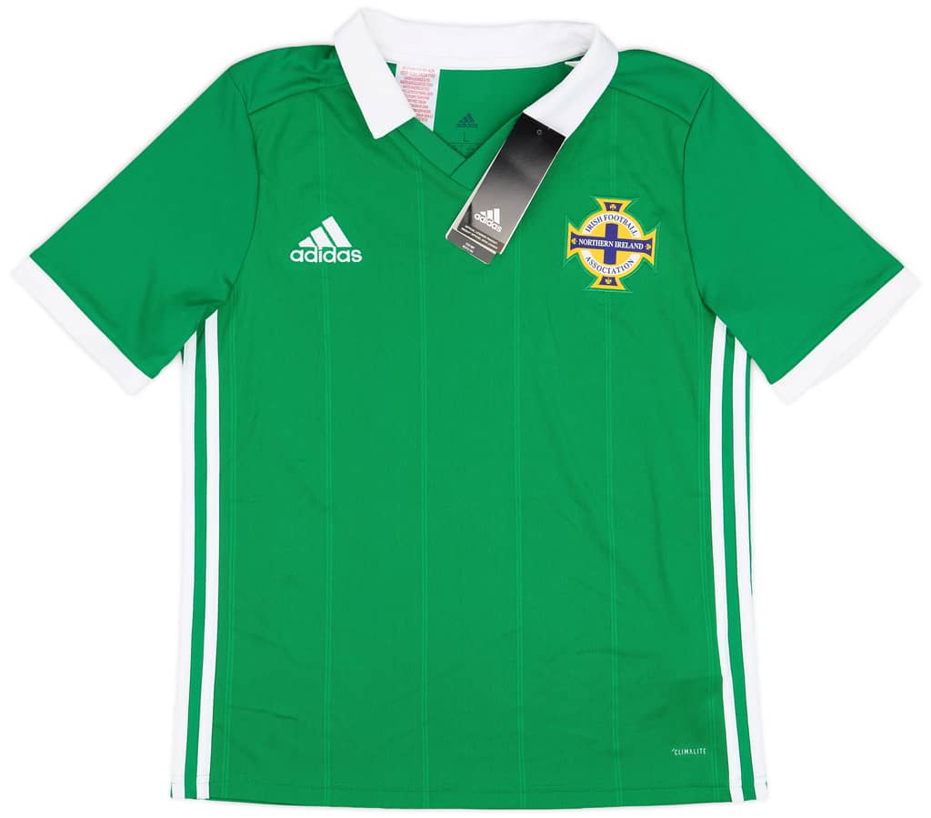 2018-19 Northern Ireland Home Shirt (L.Boys)