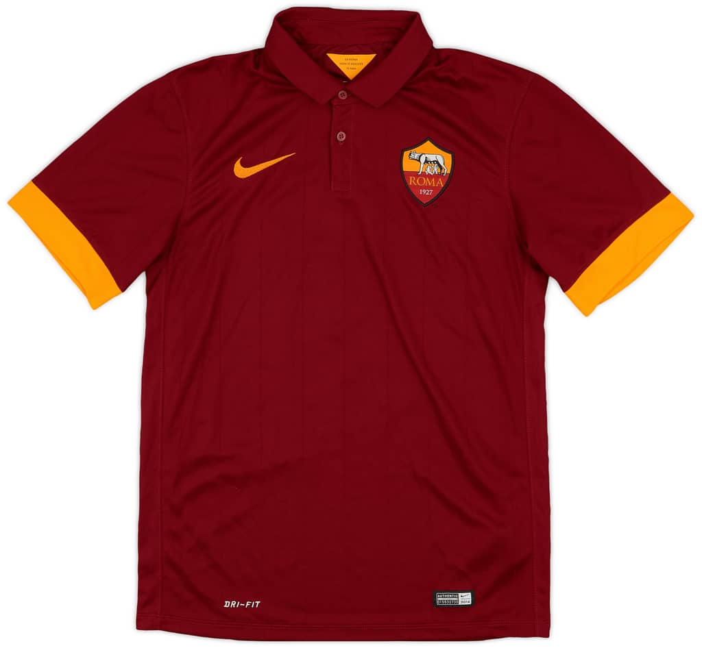 2014-15 Roma Home Shirt Iturbe #7 - 7/10 - (S)