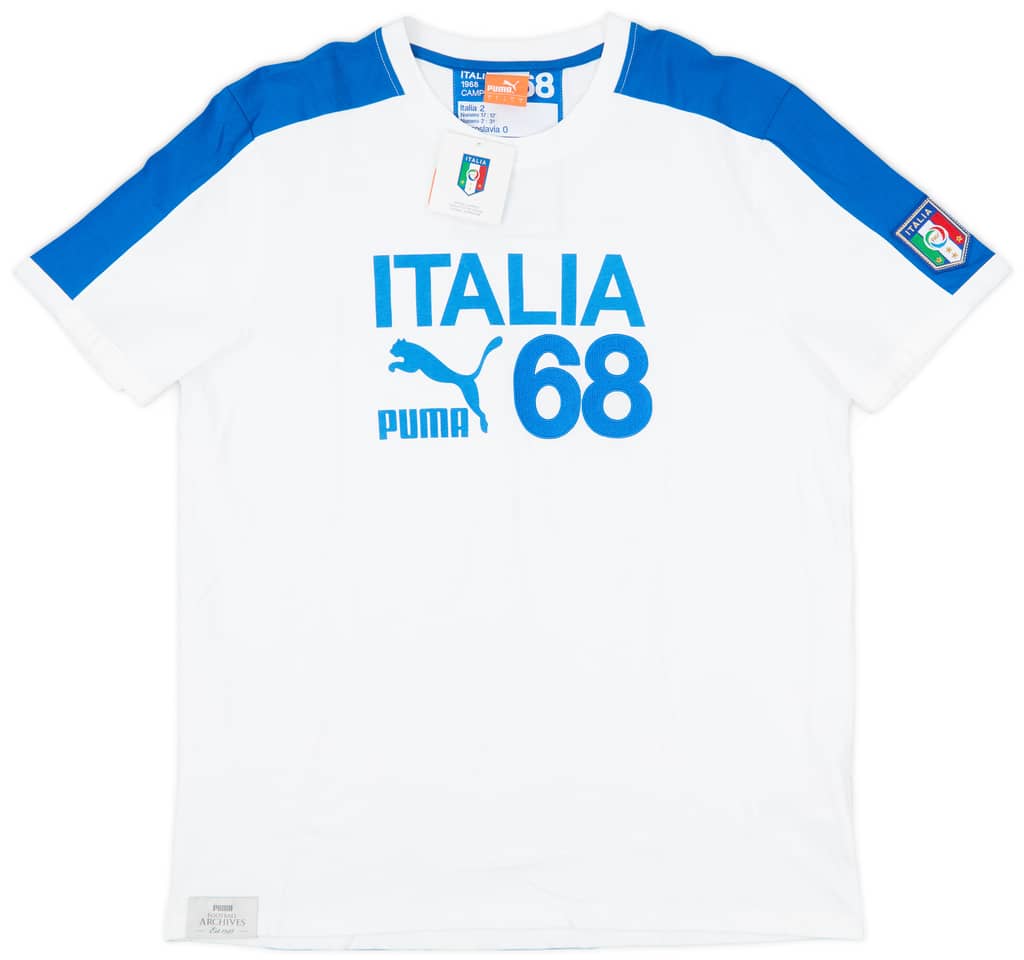 2012-13 Italy Puma 'Campioni '68' Cotton Tee (L)