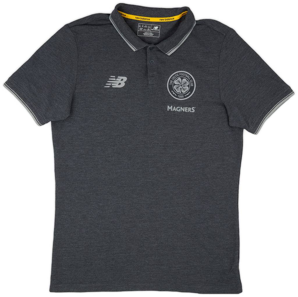 2019-20 Celtic New Balance Polo Shirt - 9/10 - (M)