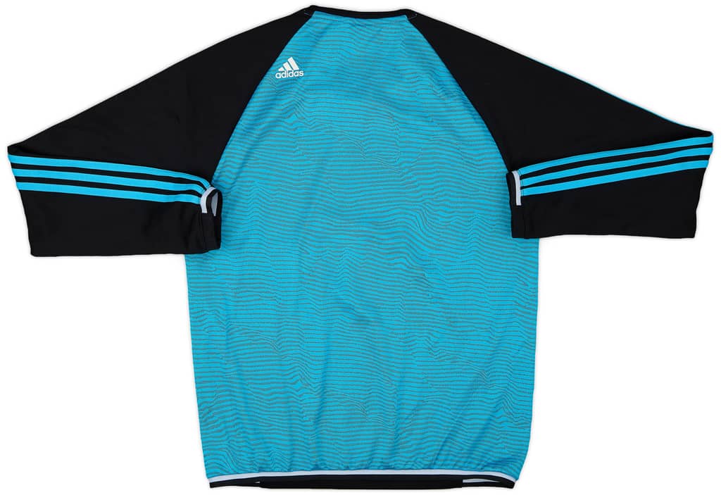 2015-16 Olympique Marseille adidas Sweat Top - 8/10 - (M)