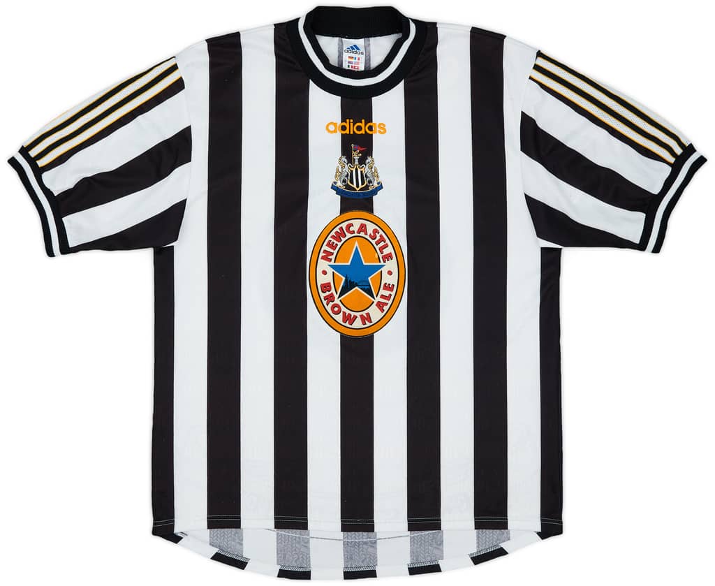 1997-99 Newcastle Home Shirt Shearer #9 - 5/10 - (L)